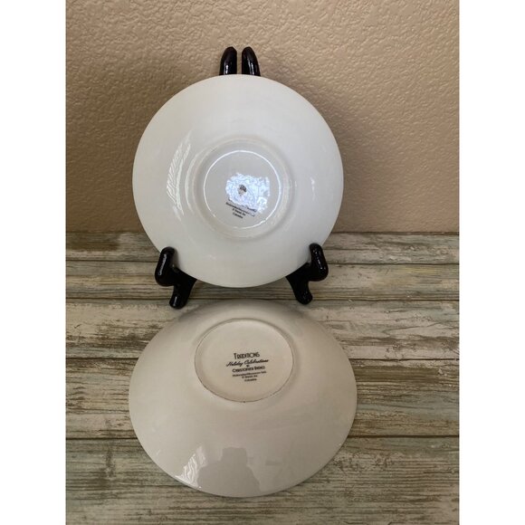 Christopher Radko Traditions Holiday Celebrations Cup & Saucer Set Christmas Tre - Picture 7 of 9